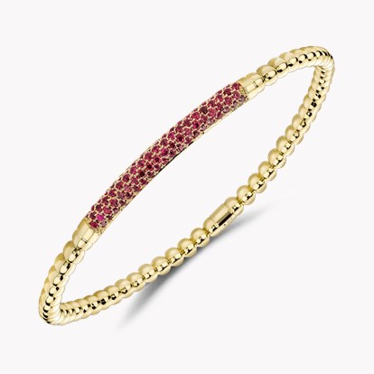 Bohemia 0.544ct Ruby Expandable Bangle