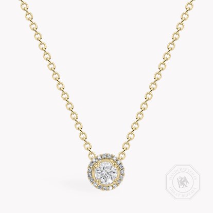 Celestial Brilliant Cut 0.50ct Diamond Cluster Pendant