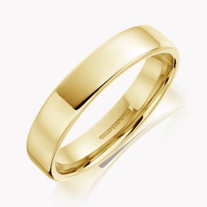 5mm Flat Court Wedding Ring