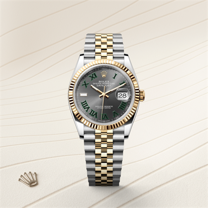 Datejust 36, Oyster, 36 mm, Oystersteel and yellow gold watch