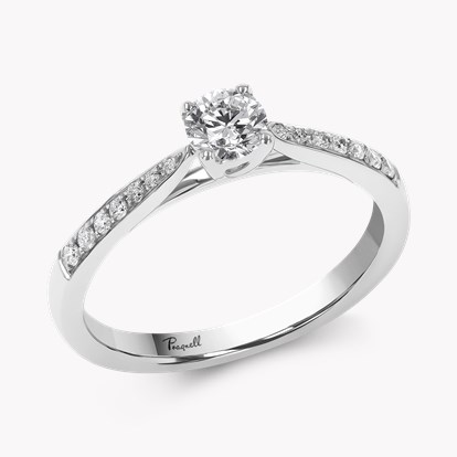 Duchess 0.30ct Brilliant Cut Diamond Ring in Platinum