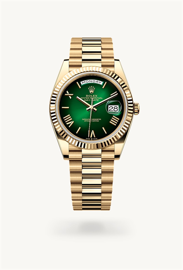 Rolex Day-Date 40 Oyster, 40 mm, yellow gold