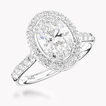 Celestial 1.50ct Diamond Cluster Ring in Platinum