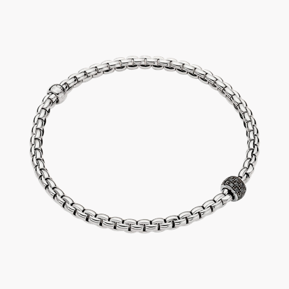 FOPE Eka Flex'It Large Black Diamond Bracelet