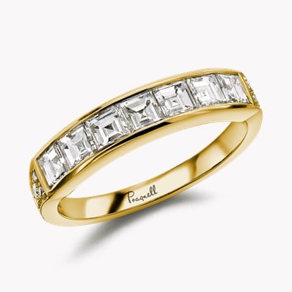 Antrobus 1.15ct Diamond Half Eternity Ring in 18ct Yellow Gold