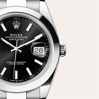 Datejust 41, Oyster, 41 mm, Oystersteel watch