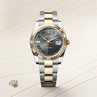 Datejust 41, Oyster, 41 mm, Oystersteel and yellow gold watch