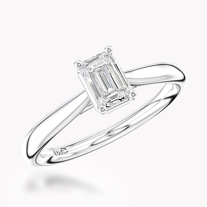 Gaia Diamond Solitaire Ring 0.70ct in Platinum