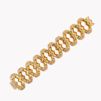 Portuguese Retro Gold Bracelet