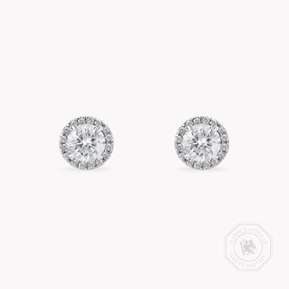 Brilliant Cut Diamond Stud Earrings