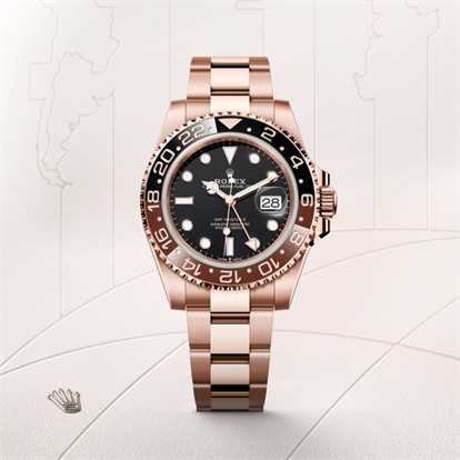 GMT-Master II, Oyster, 40 mm, Everose gold watch