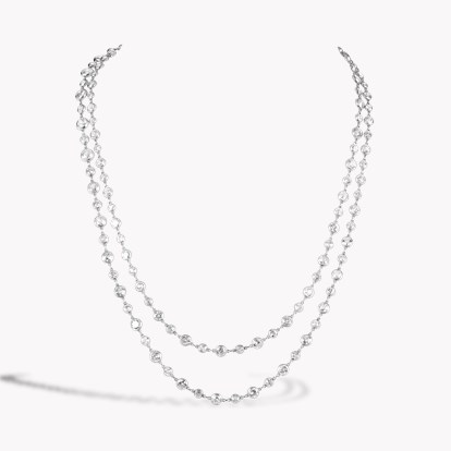 Edwardian Old Cut Diamond Necklace