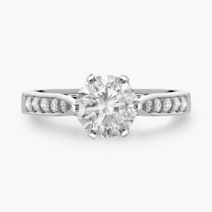 Antique Inspired 1.07ct Diamond Solitaire Ring