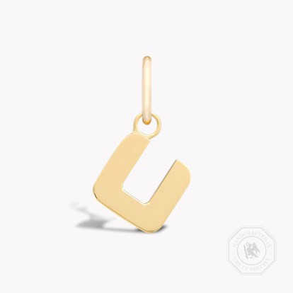 Letter V Pendant Charm