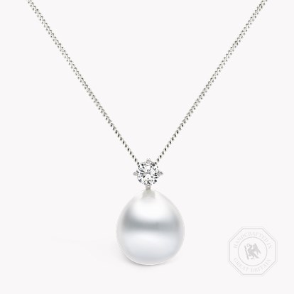 South Sea Pearl and Diamond Pendant