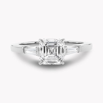Regency 1.51ct Asscher Cut Diamond Ring