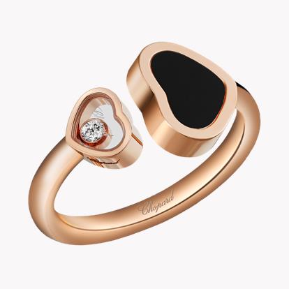Chopard Happy Hearts Solitaire Ring 0.04ct in 18ct Rose Gold