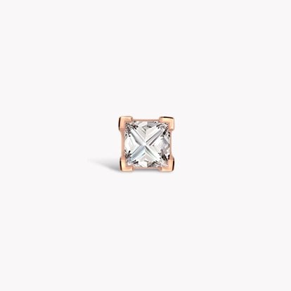 RockChic Diamond Solitaire Earring 0.40ct in 18ct Rose Gold