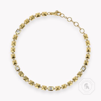 RockChic 0.34ct Inverted Princess Cut Diamond Bracelet