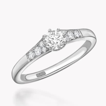 Antrobus Diamond Solitaire Ring 0.50ct in Platinum