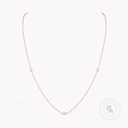Sundance Diamond Necklace 0.17ct in 18ct Rose Gold