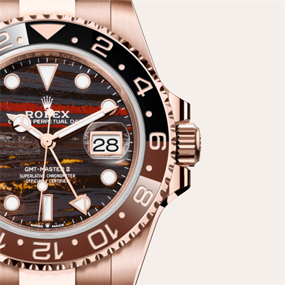 GMT-Master II, Oyster, 40 mm, Everose gold watch