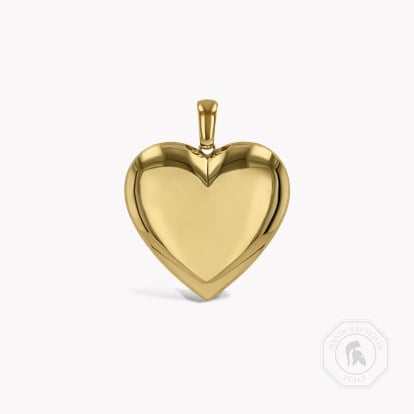 Heart Shaped Gold Pendant