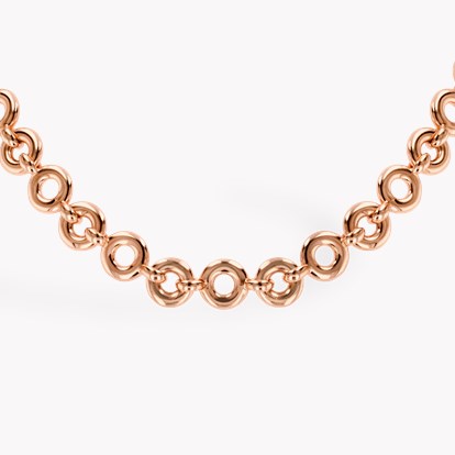 RockChain Necklace with 0.09ct Diamond Clasp