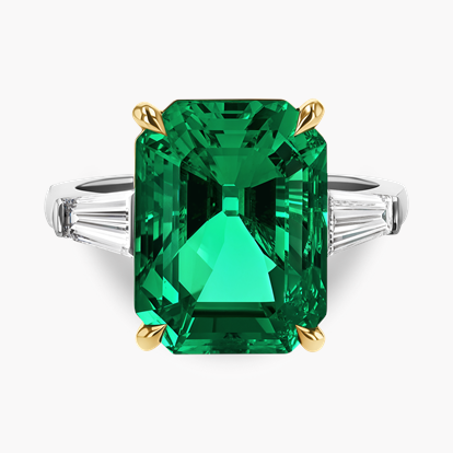 Masterpiece Regency 5.95ct Muzo Emerald and Diamond Ring