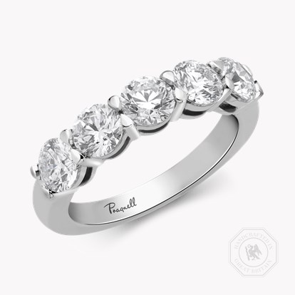 Five Stone Diamond Ring