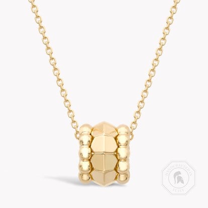 Bohemia Three Row Peaked Hexagonal Pendant