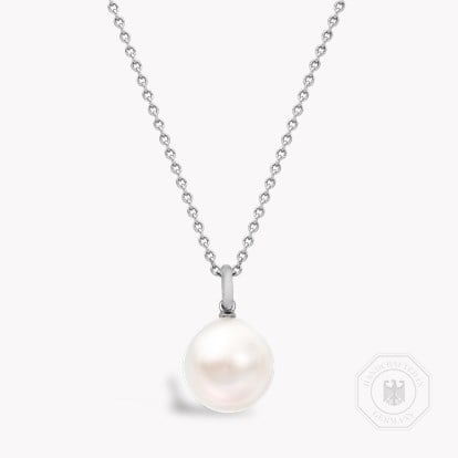 South Sea Pearl and Diamond Pendant 0.59ct in 18ct Yellow Gold