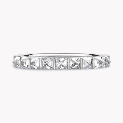 RockChic 0.79ct Diamond Half Eternity Ring