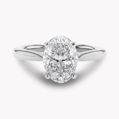 Gaia 1.70ct Oval Cut Diamond Ring