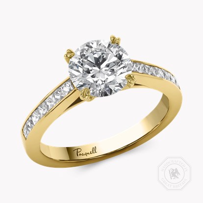Gatsby 1.70ct Brilliant Cut Diamond Ring in 18ct Yellow Gold