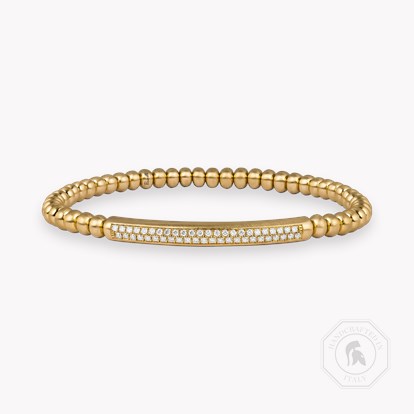 Bohemia 0.53ct Large Brushed Expandable Diamond Bangle