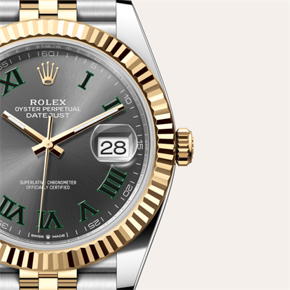 Datejust 41, Oyster, 41 mm, Oystersteel and yellow gold watch