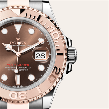 Yacht-Master 40, Oyster, 40 mm, Oystersteel and Everose gold watch