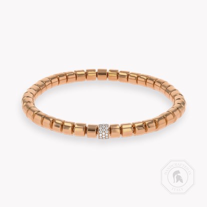 Amalfi 0.36ct Diamond Medium Angular Link Expandable Bangle