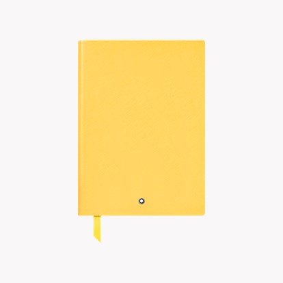Notebook #163 - Medium, Mustard Yellow, Blank/Dot