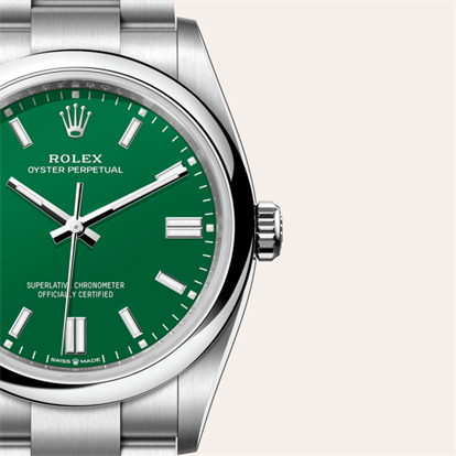 Oyster Perpetual 36, Oyster, 36 mm, Oystersteel watch