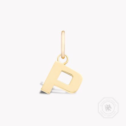 Letter P Pendant Charm