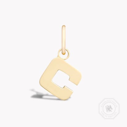 Letter C Pendant Charm