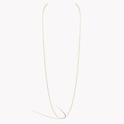 Rosa De La Cruz 100cm Chain Necklace in 18CT Yellow Gold