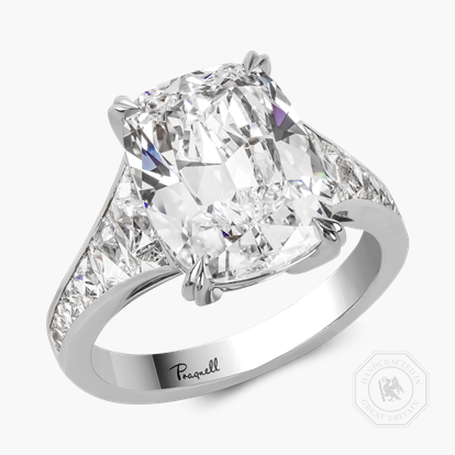 Masterpiece Pragnell Setting 5.02ct Diamond Ring