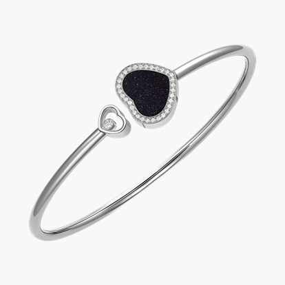 Chopard Happy Hearts Blue Aventurine Bangle
