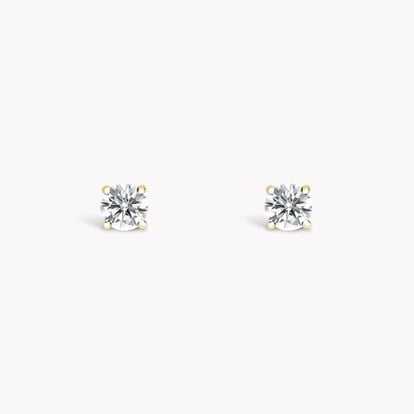 Diamond Stud Earrings 0.30ct in 18ct Yellow Gold