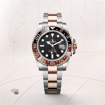 GMT-Master II, Oyster, 40 mm, Oystersteel and Everose gold watch
