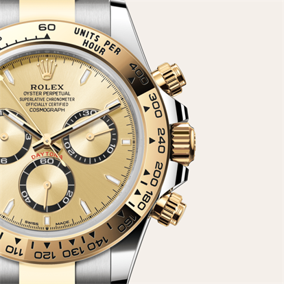 Cosmograph Daytona, Oyster, 40 mm, Oystersteel and yellow gold watch