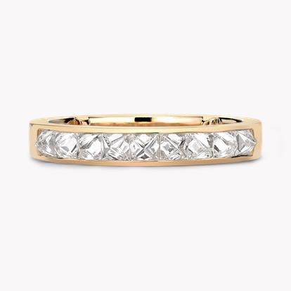 RockChic 0.77ct Diamond Half Eternity Ring
